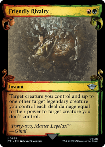 Friendly Rivalry [The Lord of the Rings: Tales of Middle-Earth Showcase Scrolls] - The Mythic Store | 24h Order Processing