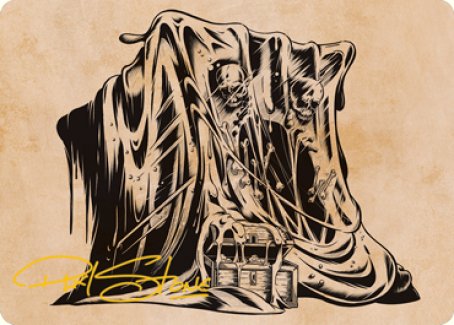 Gelatinous Cube (Showcase) Art Card (Gold-Stamped Signature) [Dungeons & Dragons: Adventures in the Forgotten Realms Art Series] - The Mythic Store | 24h Order Processing