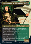 Savra, Queen of the Golgari (Borderless) [Secret Lair Drop Series] - The Mythic Store | 24h Order Processing