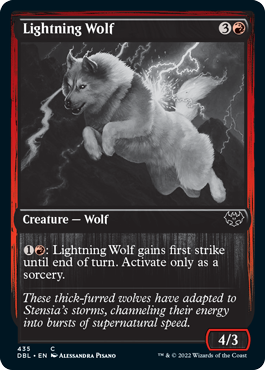 Lightning Wolf [Innistrad: Double Feature] - The Mythic Store | 24h Order Processing