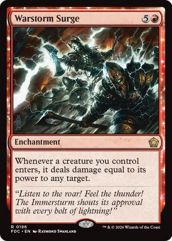 Warstorm Surge [Foundations Commander] - The Mythic Store | 24h Order Processing