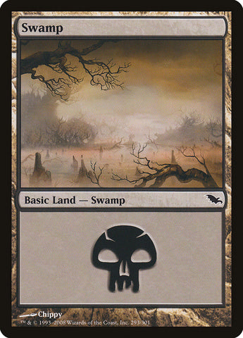 Swamp (293) [Shadowmoor] - The Mythic Store | 24h Order Processing