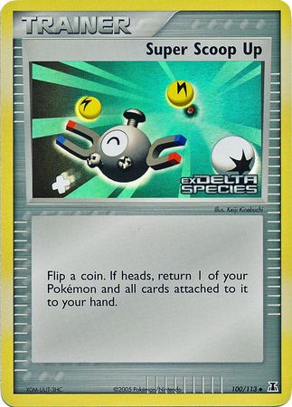 Super Scoop Up (100/113) (Stamped) [EX: Delta Species] - The Mythic Store | 24h Order Processing