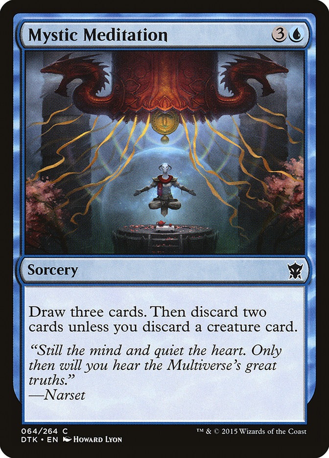 Mystic Meditation [Dragons of Tarkir] - The Mythic Store | 24h Order Processing