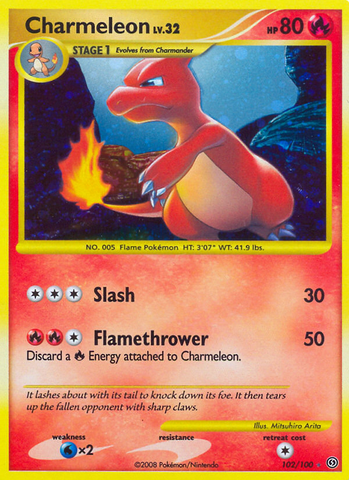 Charmeleon (102/100) [Diamond & Pearl: Stormfront] - The Mythic Store | 24h Order Processing
