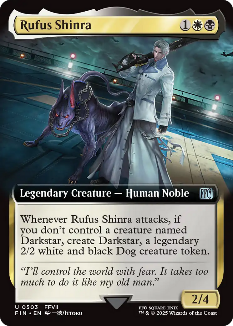 Rufus Shinra (Extended Art) [FINAL FANTASY] - The Mythic Store | 24h Order Processing