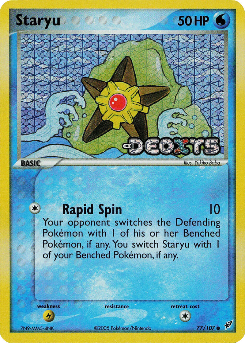 Staryu (77/107) (Stamped) [EX: Deoxys] - The Mythic Store | 24h Order Processing