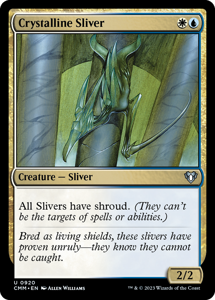 Crystalline Sliver [Commander Masters] - The Mythic Store | 24h Order Processing