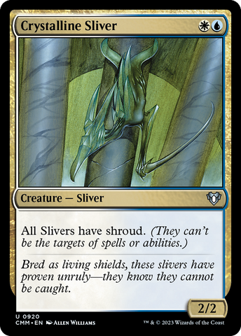 Crystalline Sliver [Commander Masters] - The Mythic Store | 24h Order Processing