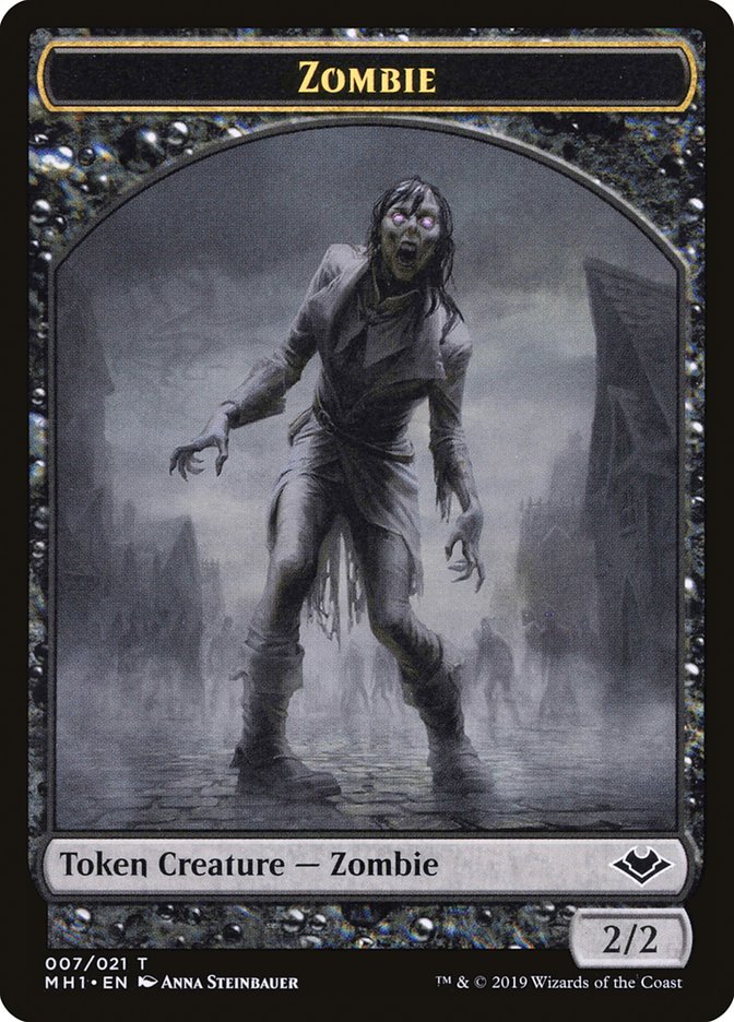 Zombie (007) // Myr (019) Double-Sided Token [Modern Horizons Tokens] - The Mythic Store | 24h Order Processing