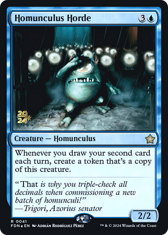 Homunculus Horde [Foundations Prerelease Promos] - The Mythic Store | 24h Order Processing