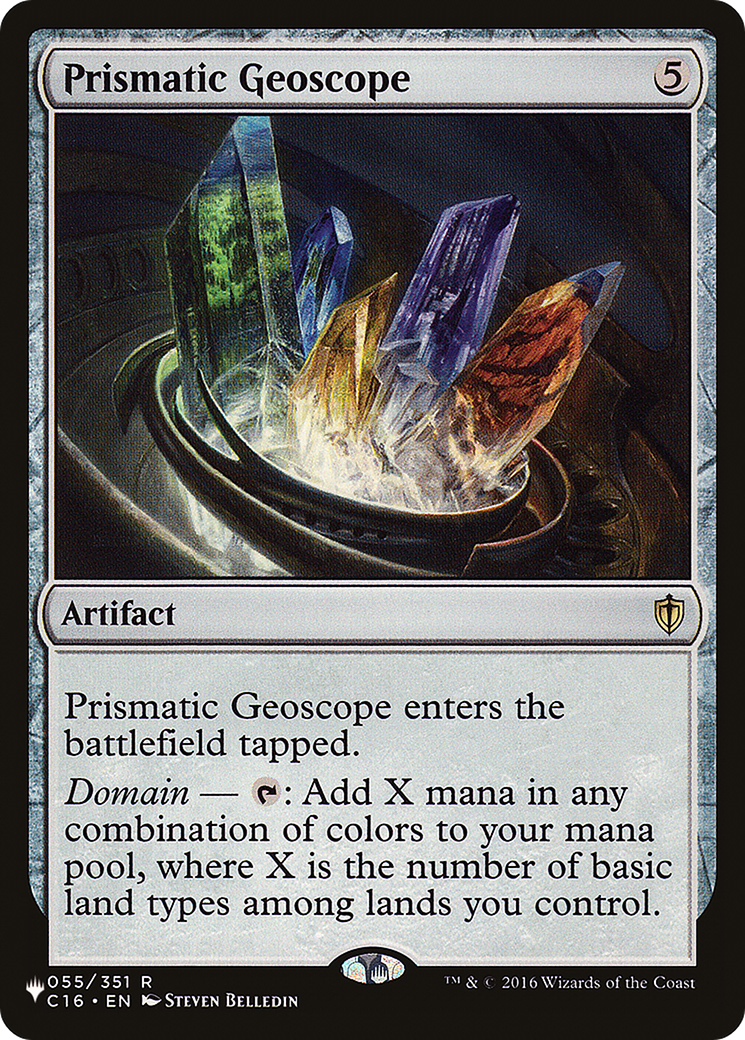 Prismatic Geoscope [The List] - The Mythic Store | 24h Order Processing