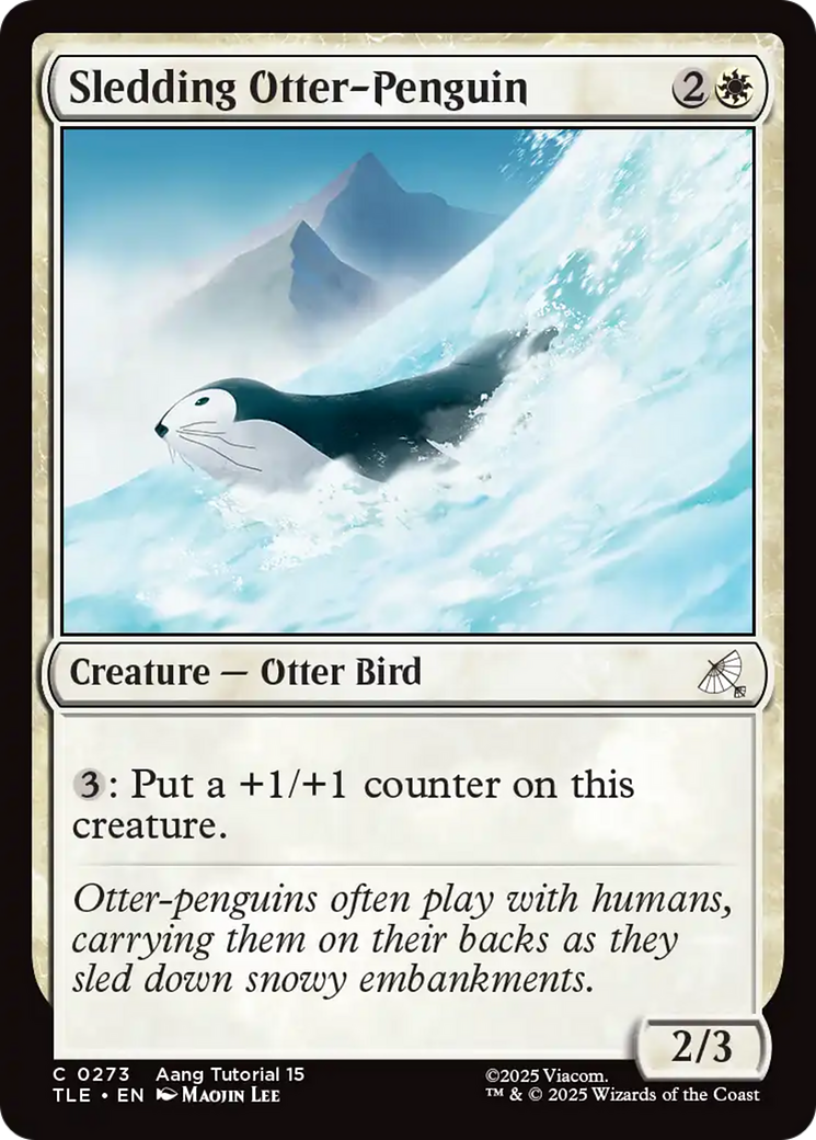 Sledding Otter-Penguin (0273) [Avatar: The Last Airbender: Eternal-Legal] - The Mythic Store | 24h Order Processing