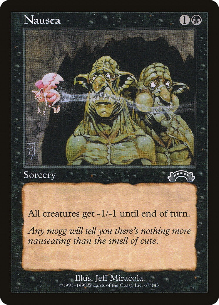 Nausea [Exodus] - The Mythic Store | 24h Order Processing