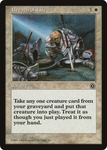 Breath of Life [Portal Second Age] - The Mythic Store | 24h Order Processing