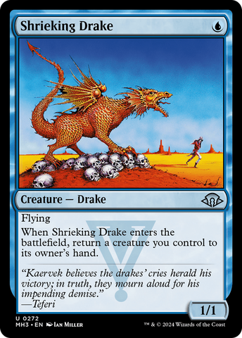 Shrieking Drake [Modern Horizons 3] - The Mythic Store | 24h Order Processing