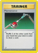 Maintenance (83/102) [Base Set Shadowless Unlimited] - The Mythic Store | 24h Order Processing