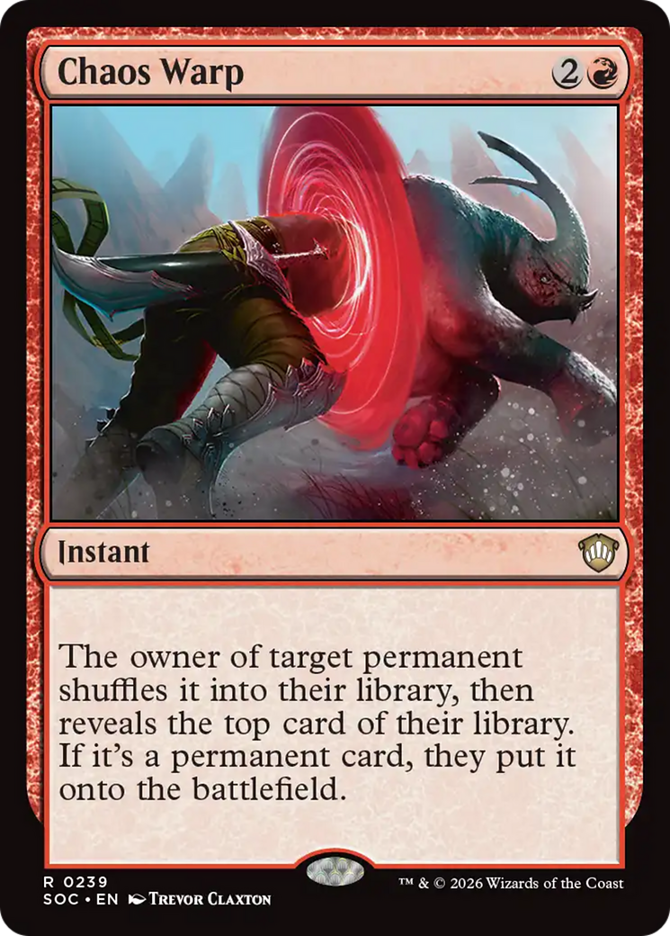 Chaos Warp [Secrets of Strixhaven Commander] - The Mythic Store | 24h Order Processing