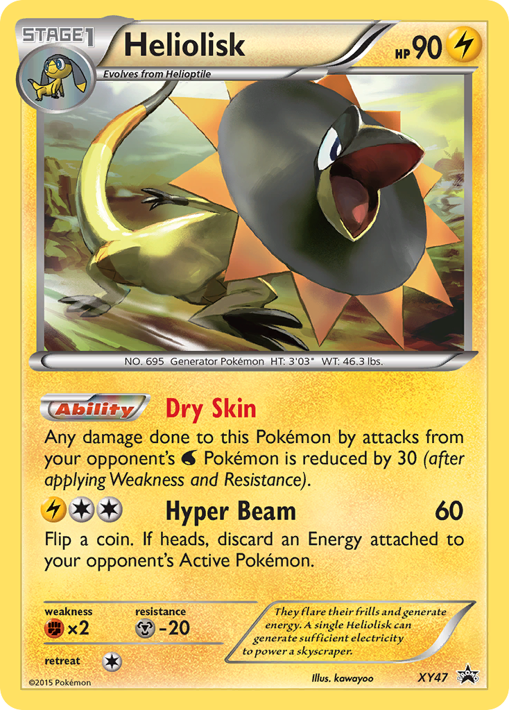 Heliolisk (XY47) [XY: Black Star Promos] - The Mythic Store | 24h Order Processing