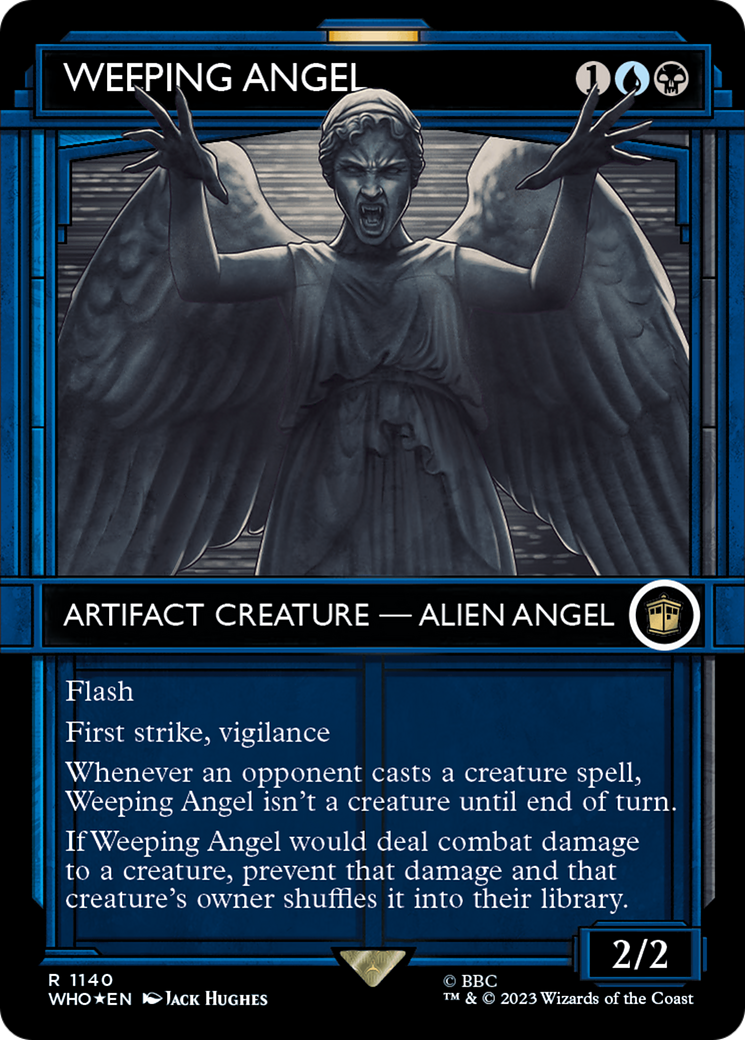 Weeping Angel (Showcase) (Surge Foil) [Doctor Who] - The Mythic Store | 24h Order Processing