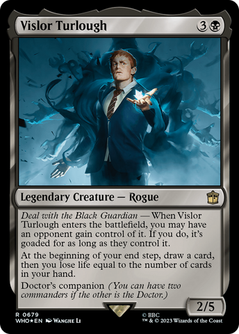 Vislor Turlough (Surge Foil) [Doctor Who] - The Mythic Store | 24h Order Processing