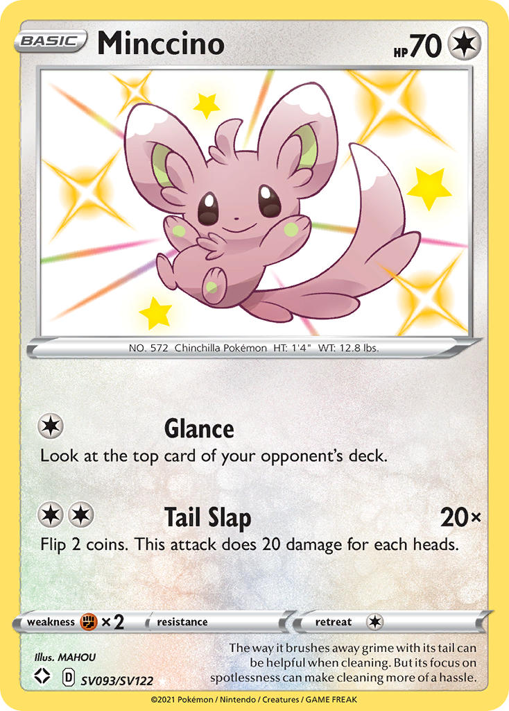 Minccino (SV093/SV122) [Sword & Shield: Shining Fates] - The Mythic Store | 24h Order Processing