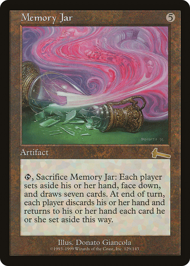 Memory Jar [Urza's Legacy] - The Mythic Store | 24h Order Processing