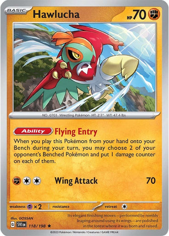 Hawlucha (118/198) [Scarlet & Violet: Base Set] - The Mythic Store | 24h Order Processing