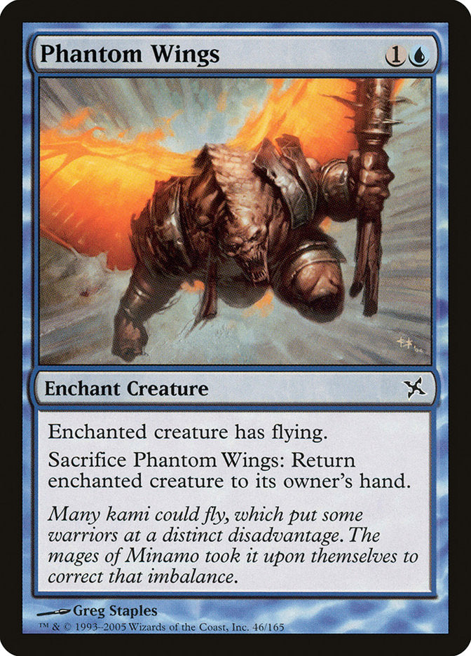 Phantom Wings [Betrayers of Kamigawa] - The Mythic Store | 24h Order Processing
