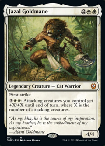Jazal Goldmane [Dominaria United Commander] - The Mythic Store | 24h Order Processing