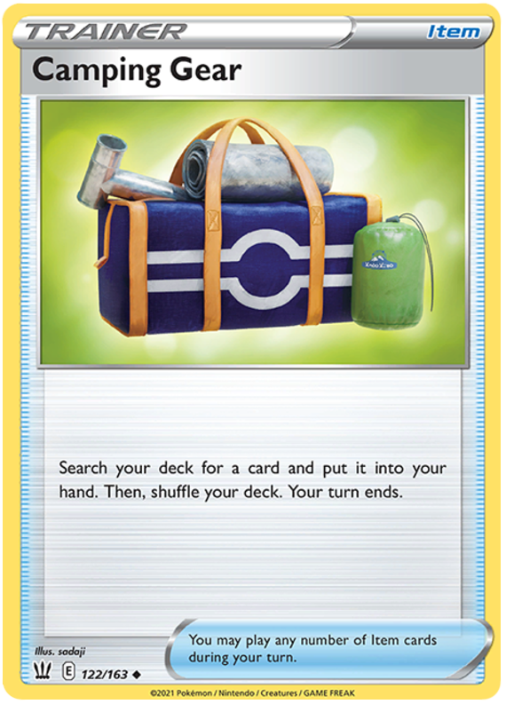 Camping Gear (122/163) [Sword & Shield: Battle Styles] - The Mythic Store | 24h Order Processing