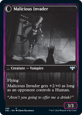 Innocent Traveler // Malicious Invader [Innistrad: Double Feature] - The Mythic Store | 24h Order Processing