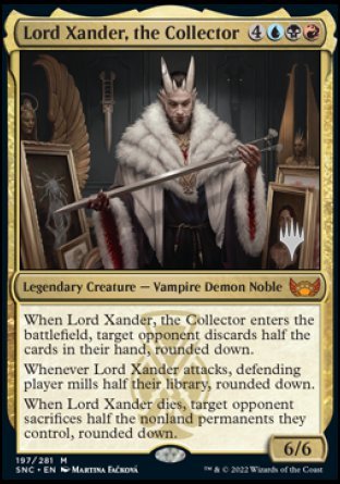 Lord Xander, the Collector (Promo Pack) [Streets of New Capenna Promos] - The Mythic Store | 24h Order Processing