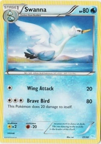 Swanna (27/30) [XY: Trainer Kit 3 - Suicune] - The Mythic Store | 24h Order Processing