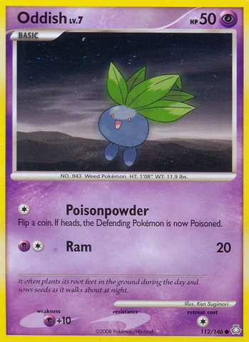 Oddish (112/146) [Diamond & Pearl: Legends Awakened] - The Mythic Store | 24h Order Processing