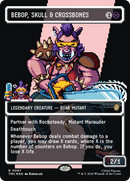 Bebop, Skull & Crossbones (Borderless) (Surge Foil) [Teenage Mutant Ninja Turtles Commander] - The Mythic Store | 24h Order Processing