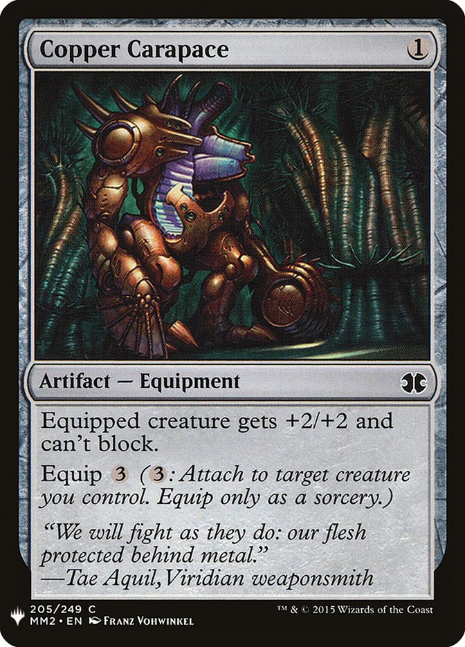 Copper Carapace [Mystery Booster] - The Mythic Store | 24h Order Processing