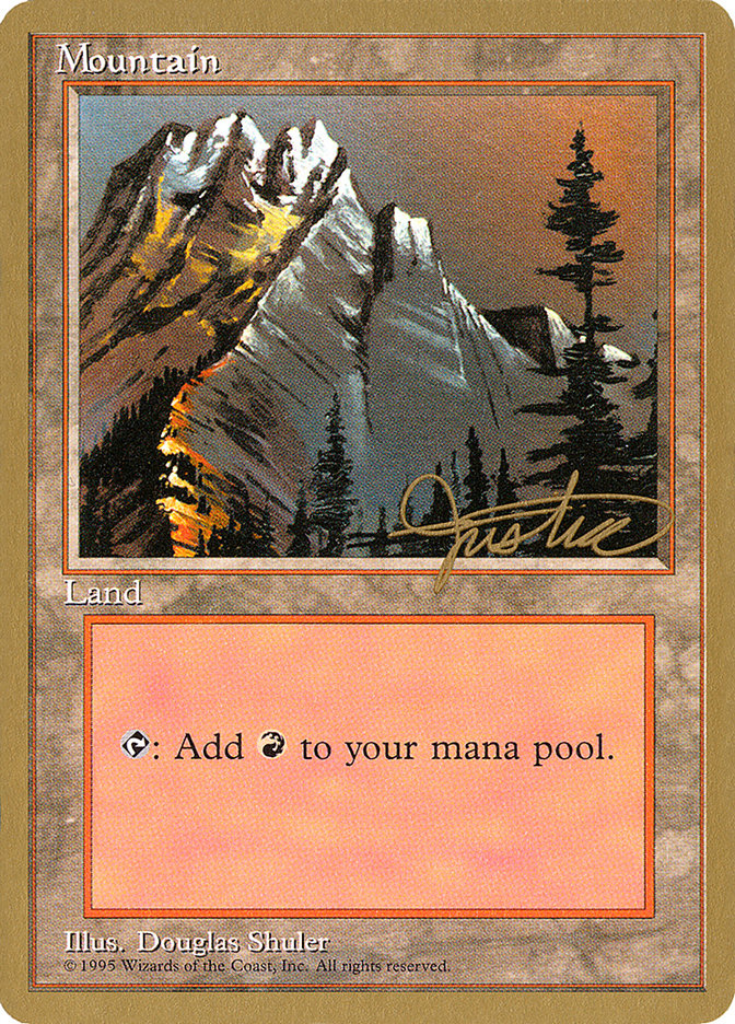Mountain (mj373) (Mark Justice) [Pro Tour Collector Set] - The Mythic Store | 24h Order Processing