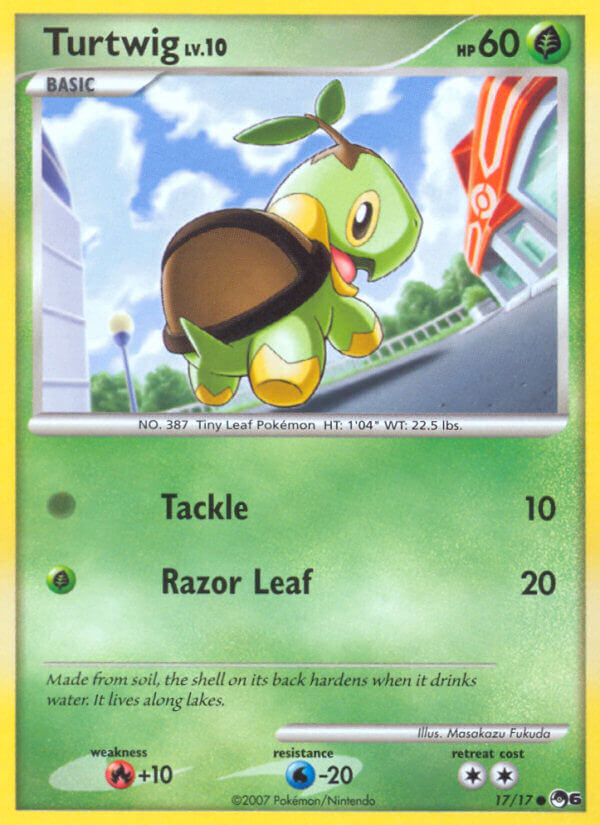 Turtwig (17/17) [POP Series 6] - The Mythic Store | 24h Order Processing