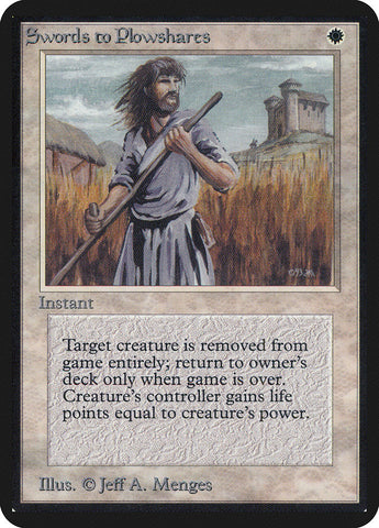Swords to Plowshares [Alpha Edition] - The Mythic Store | 24h Order Processing