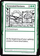 Generated Horizons (2021 Edition) [Mystery Booster Playtest Cards] - The Mythic Store | 24h Order Processing