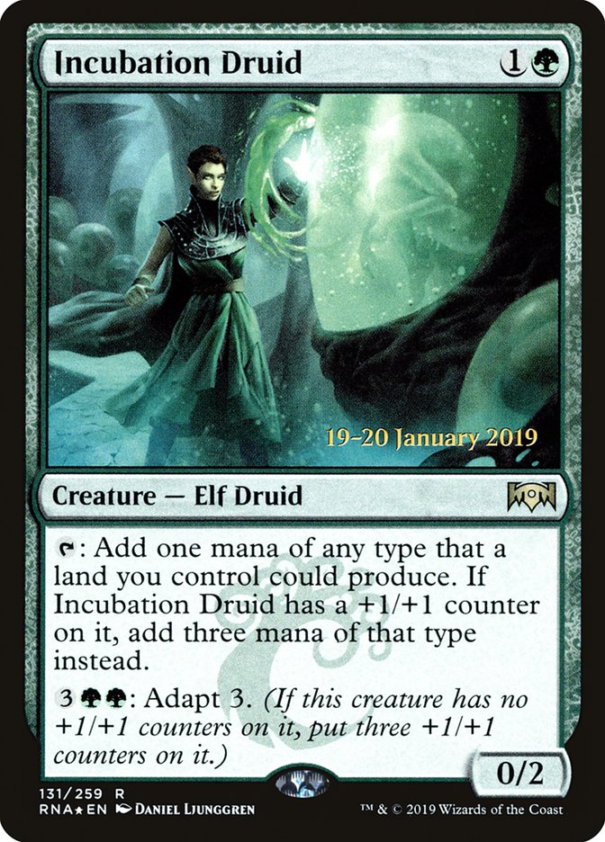Incubation Druid [Ravnica Allegiance Prerelease Promos] - The Mythic Store | 24h Order Processing