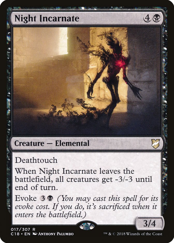 Night Incarnate [Commander 2018] - The Mythic Store | 24h Order Processing