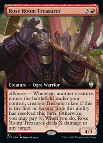 Rose Room Treasurer (Extended Art) [Streets of New Capenna Commander] - The Mythic Store | 24h Order Processing