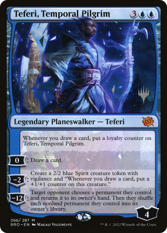 Teferi, Temporal Pilgrim (Promo Pack) [The Brothers' War Promos] - The Mythic Store | 24h Order Processing