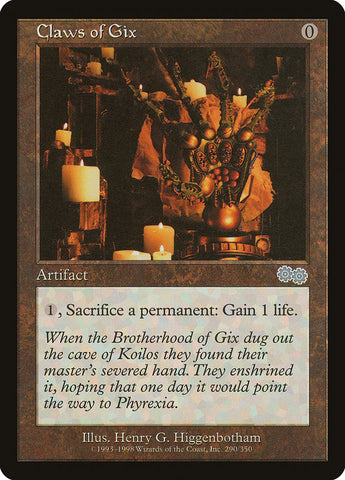 Claws of Gix [Urza's Saga] - The Mythic Store | 24h Order Processing