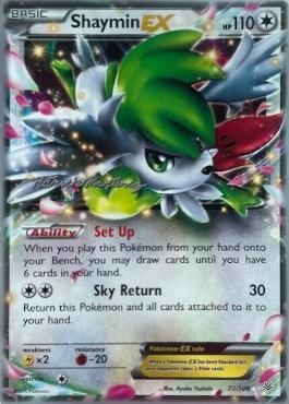 Shaymin EX (77/108) (Punches 'n' Bites - Patrick Martinez) [World Championships 2015] - The Mythic Store | 24h Order Processing
