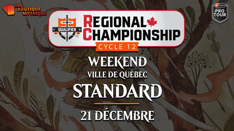 MTG RCQ Round 12 Standard (21 Décembre) Ticket - The Mythic Store | 24h Order Processing