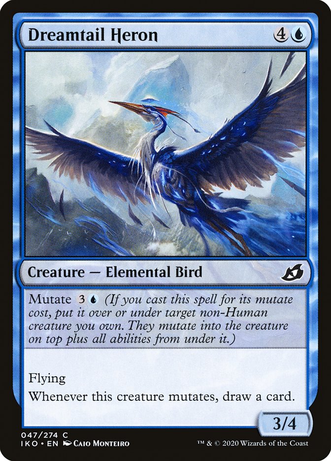 Dreamtail Heron [Ikoria: Lair of Behemoths] - The Mythic Store | 24h Order Processing