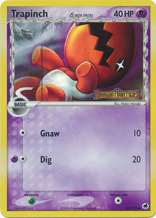 Trapinch (68/101) (Delta Species) (Stamped) [EX: Dragon Frontiers] - The Mythic Store | 24h Order Processing